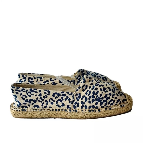 Sam Edelman Shoes - Sam Edelman Verona Blue Cheetah Espadrilles 8.5